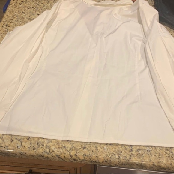 Denim and Company Women’s 2X White Blouse - Picture 4 of 4